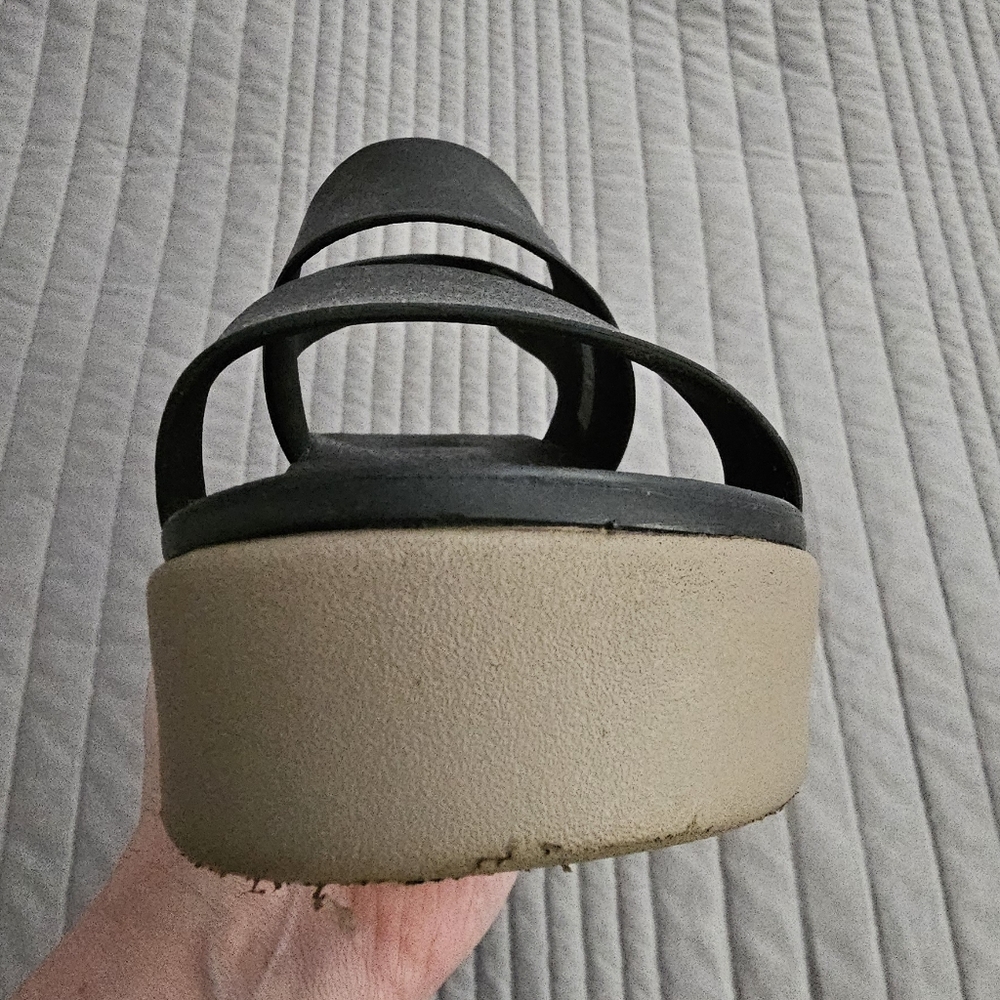 Crocs Brand Brooklyn Low Wedge Shoes - Picture 8 of 10